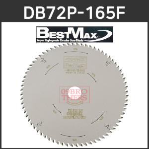 베스트맥스 DB72-165F 목재용 원형 톱날 /팁쏘재팬 TIP SAW JAPAN